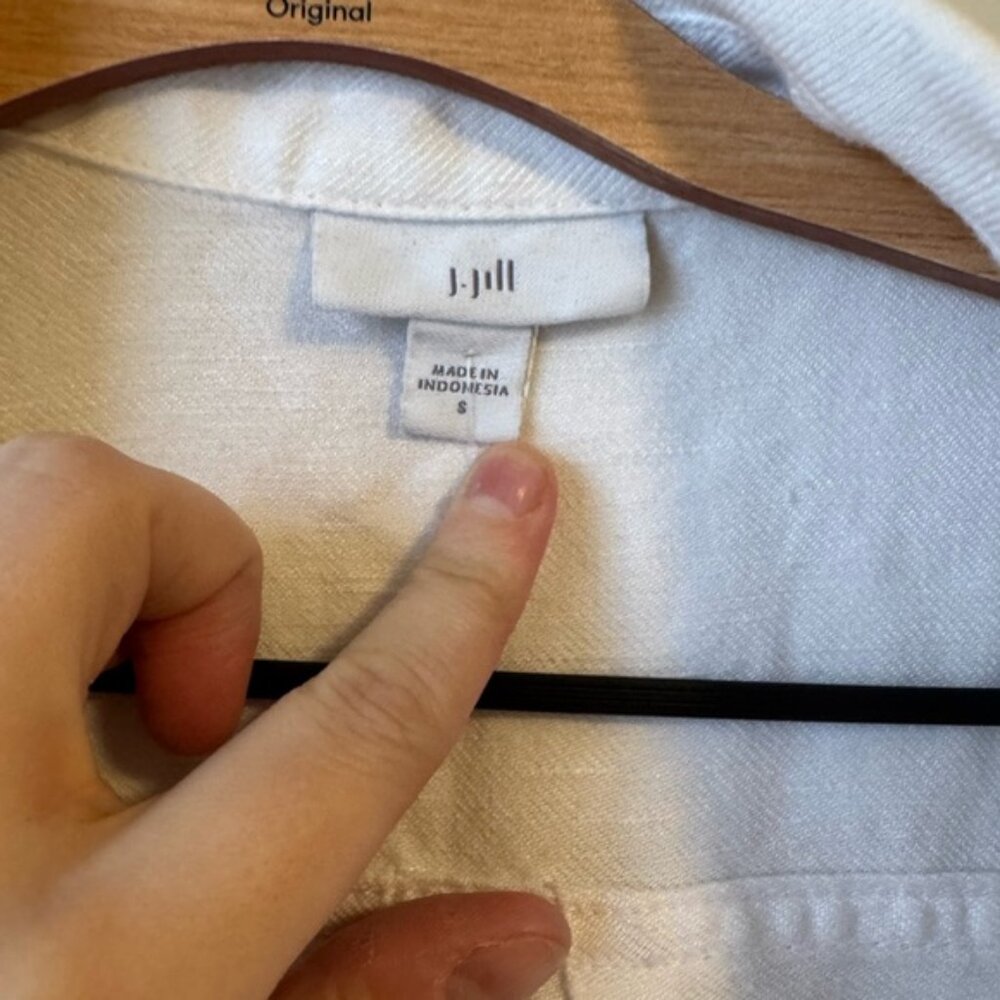 J. JILL linen jacket